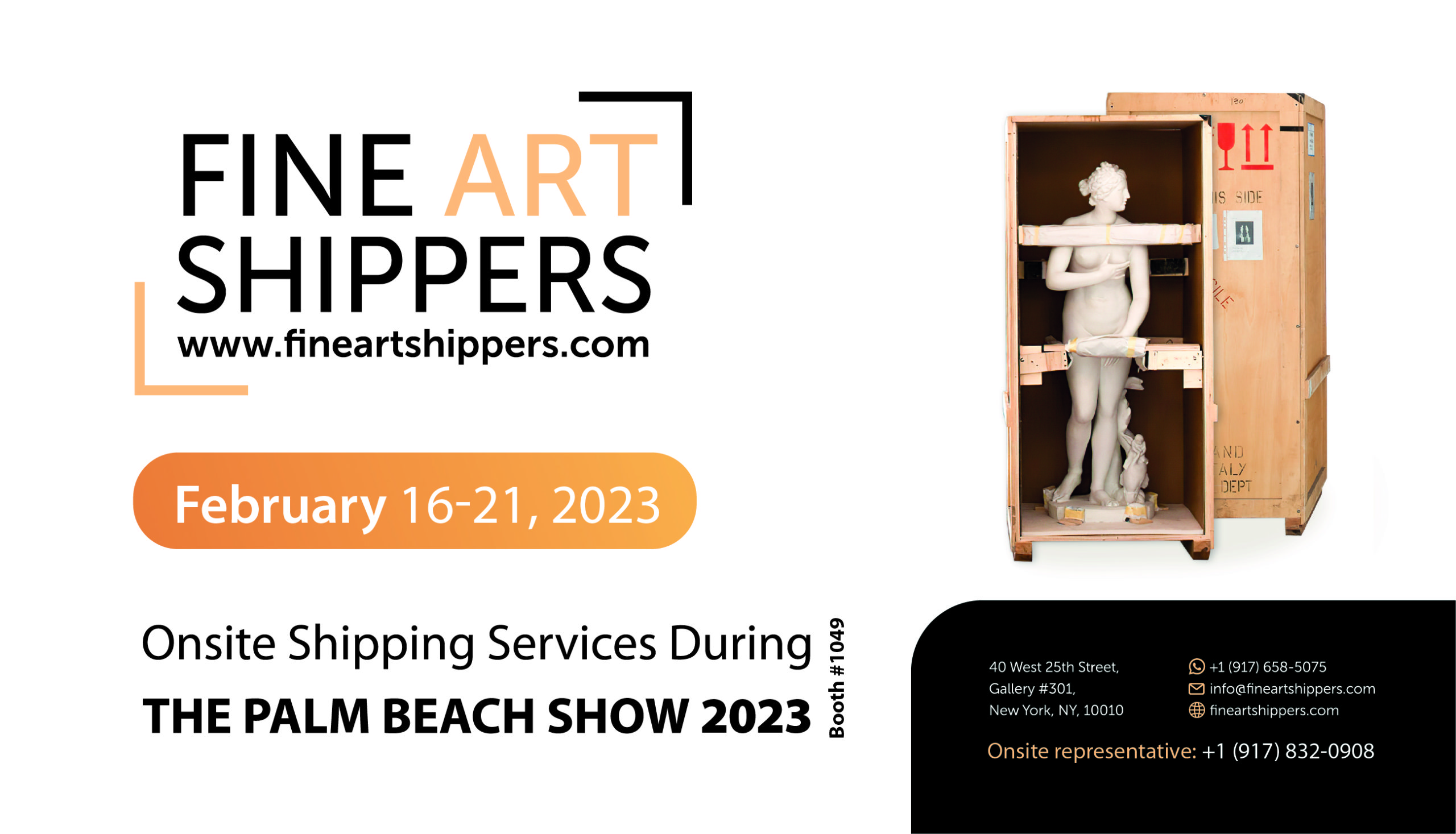 Art Handling Services During The Palm Beach Show 2023