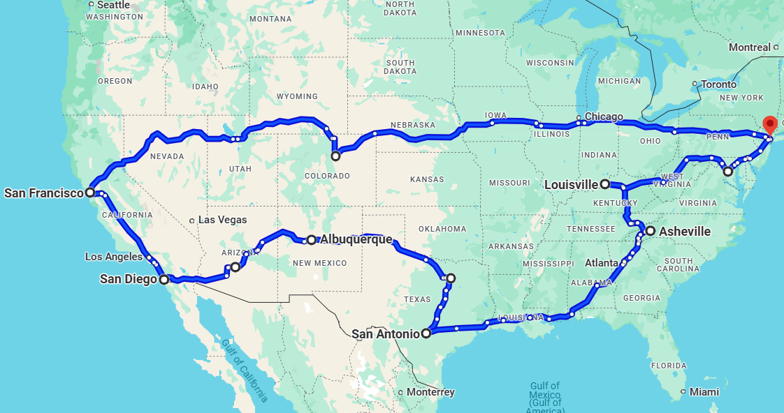 The New Consolidated Interstate Art Shuttle Sets Off on March 14, 2025