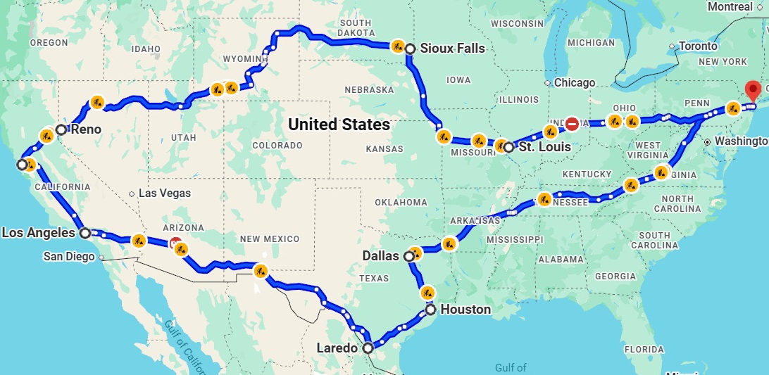 November Cross-Country Art Shuttle by Fine Art Shippers